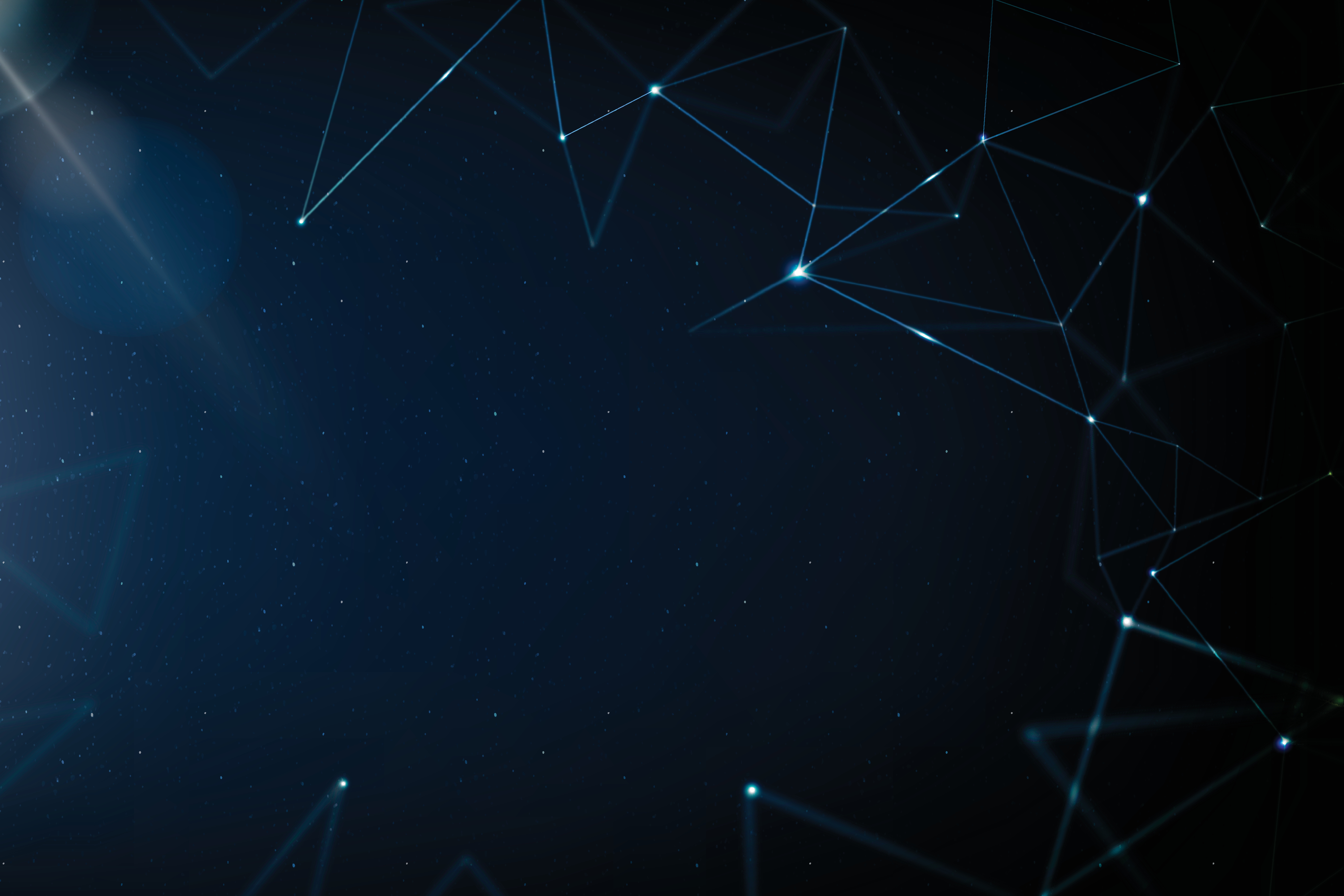 A network in space theme